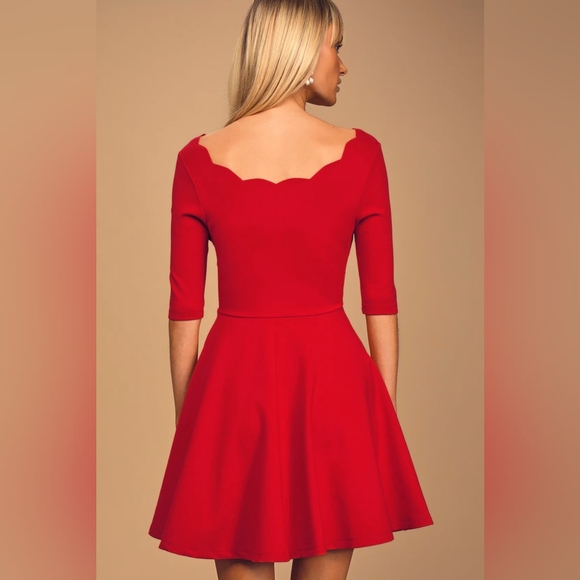Lulus Red Dress NWT - Picture 3 of 3
